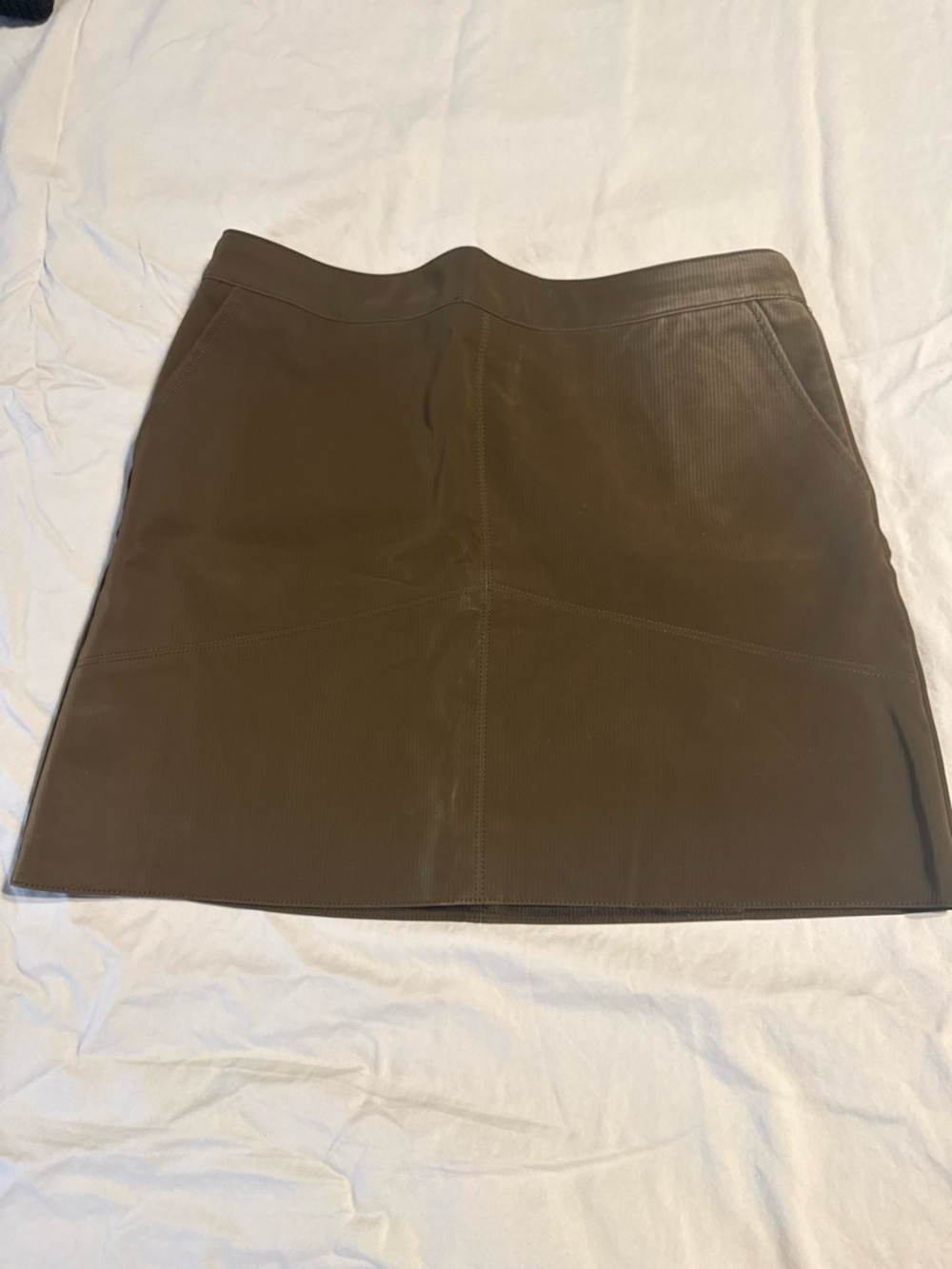 Women’s Brown A-Line Skirt